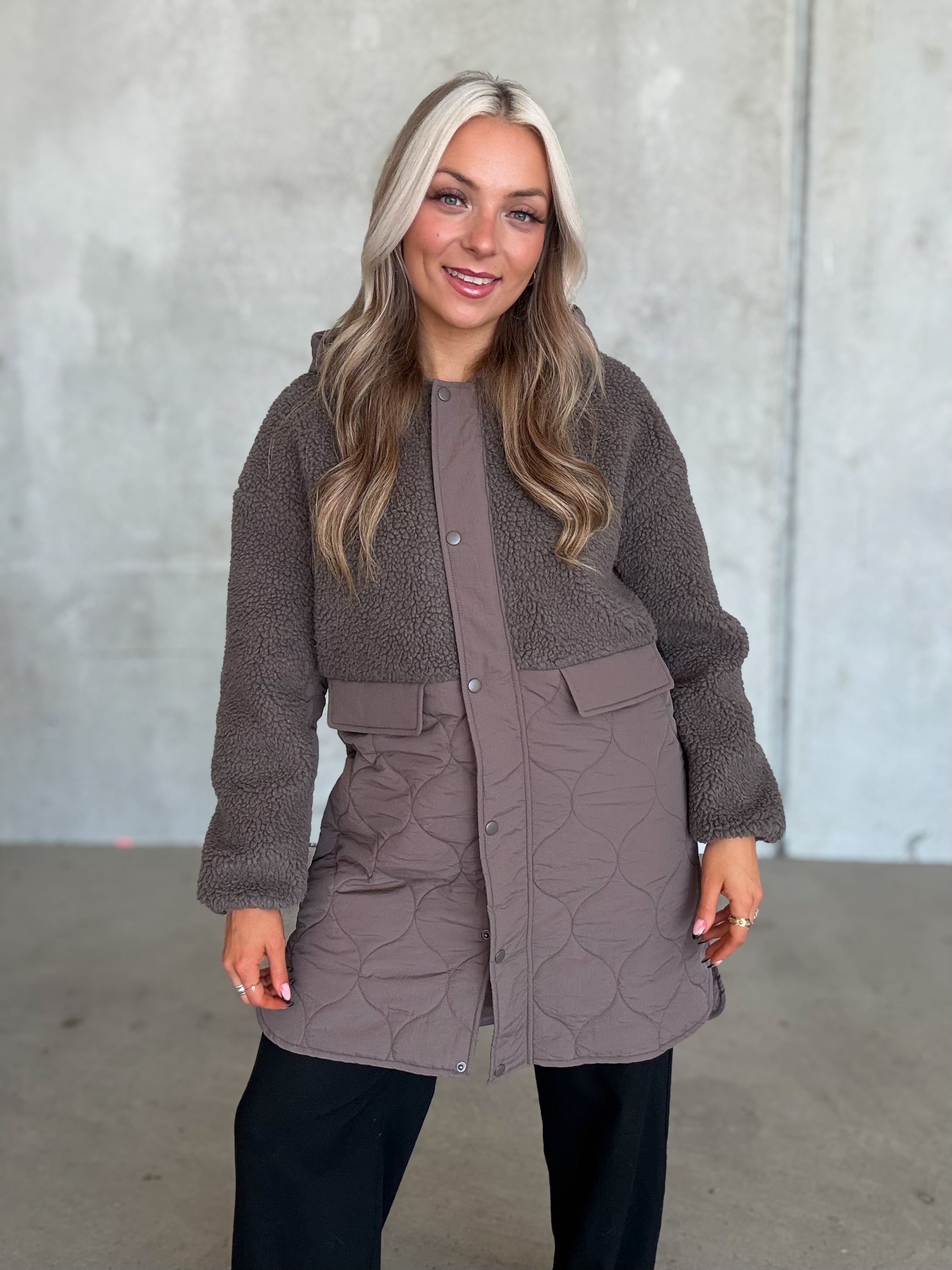 VITONE Coat - Falcon